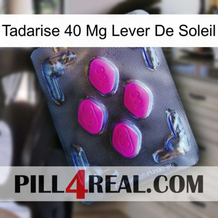 Tadarise 40 Mg Sunrise 02
